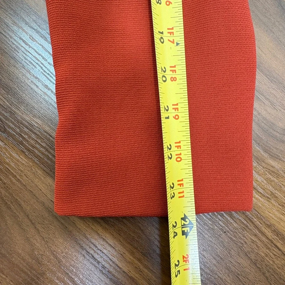 Oleg Cassini vibrant burnt